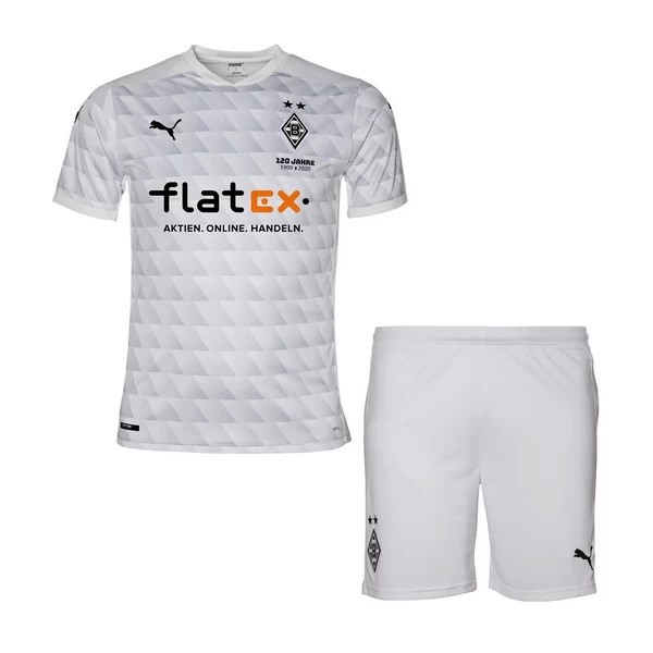 Maglia Borussia Monchengladbach Prima Bambino 20/21 Bianco